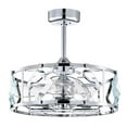 thumbnail image 4 of Dalya 24.8 in. 6-Light Indoor Chrome Finish Ceiling Fan with Light Kit and Remote, 4 of 5