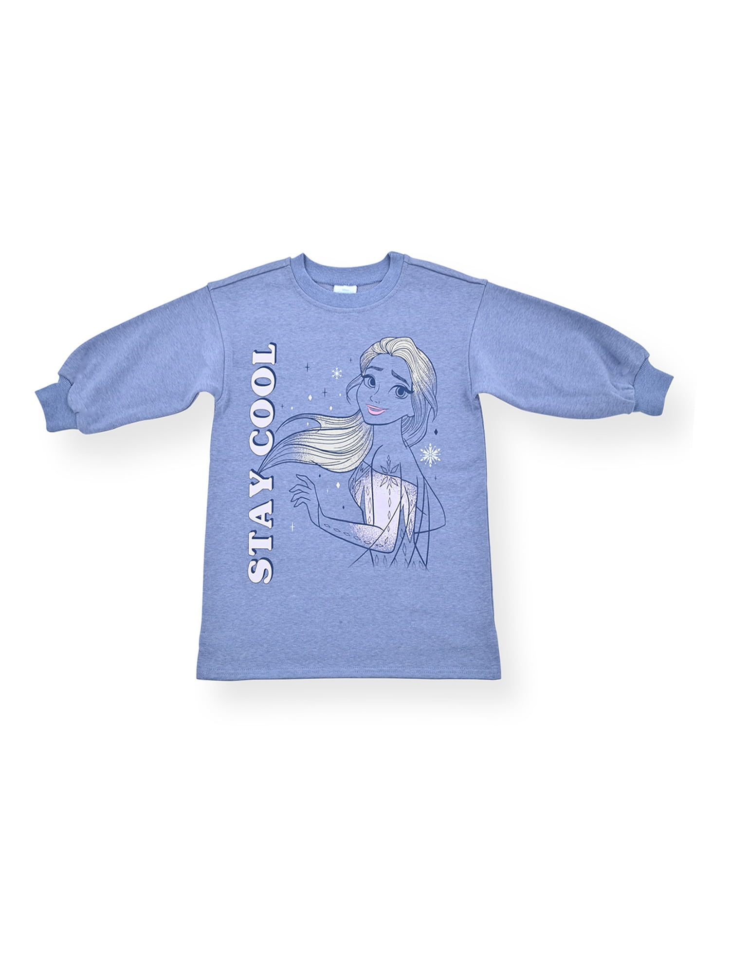 Frozen Toddler Girl Crew Neck Dress, 2T-5T