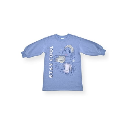

Frozen Toddler Girl Crew Neck Dress 2T-5T