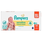 Pampers Sensitive Baby Wipes 12 Pack, 672 Wipes (Select for More Options)