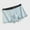 Light Blue, variant on VgaVtl Plus Size Mens Boxers Cotton Underwear for Men Soft Seamless Plain Sports Boxer Briefs Underpants,Black 3XL
