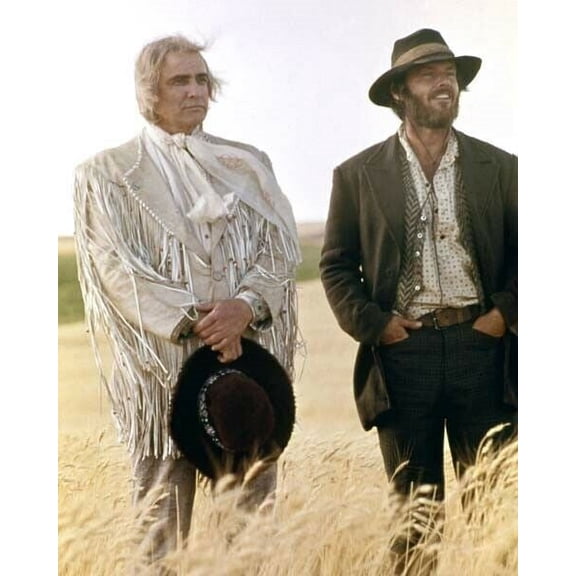 The Missouri Breaks 1976 Marlon Brando & Jack Nicholson 8x10 inch photo