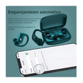 thumbnail image 4 of Auriculares In-ear con Micrófono y Dobles Pantallas LED Malubero Verde, 4 of 5