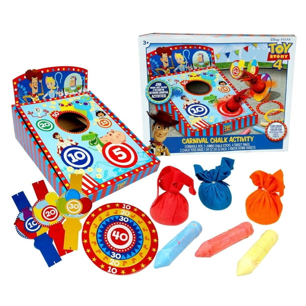 Toy Story Toddler's Carnival Game: Outdoor Cornhole Set & Sidewalk