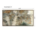 thumbnail image 7 of Uttermost Behind The Falls Firwood MDF and PU Abstract Art in Multi-Color, 7 of 7