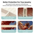 thumbnail image 3 of Cupid Travel-Portable Square Jewelry Organizer Storage Box - Rings, Earrings, Necklaces, and Bracelets Holder for Girls and Women, 3 of 6