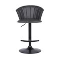 thumbnail image 2 of Tabouret de Cuisine Pivotant Réglable Raquel en Gris, 2 of 6