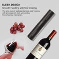 thumbnail image 4 of Automatic Wine Opener with Foil Cutter, One-touch Button Rechargeable Corkscrew Remover for Wine Bottles - Black Finish, 4 of 5