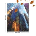 thumbnail image 3 of Urban Cityscape Canvas Print，Building Wall Art for Living Room Bedroom Office Home Decor, 3 of 8