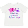 thumbnail image 3 of Inktastic My Great Grandma Loves Me- Cute Elephants Boys or Girls Toddler T-Shirt, 3 of 5