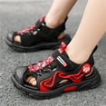 thumbnail image 4 of B91xZ Ballerines Fille Ballerines Fille Rentrée Scolaire Chaussures de Princesse Mariage, Rouge 2, 4 of 5