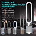 thumbnail image 2 of Filtro de repuesto VIEWALL 360° Combi Glass True H13 HEPA + Carbon para Dyson TP10 HP10 HP09 TP09 HP07 TP07 TP06 HP06 HP06 HP04 TP04 PH04 PH03 PH02 PH01 DP04 HP4B PH3A TP7A TP7C TP4A TP4B, 2 of 7