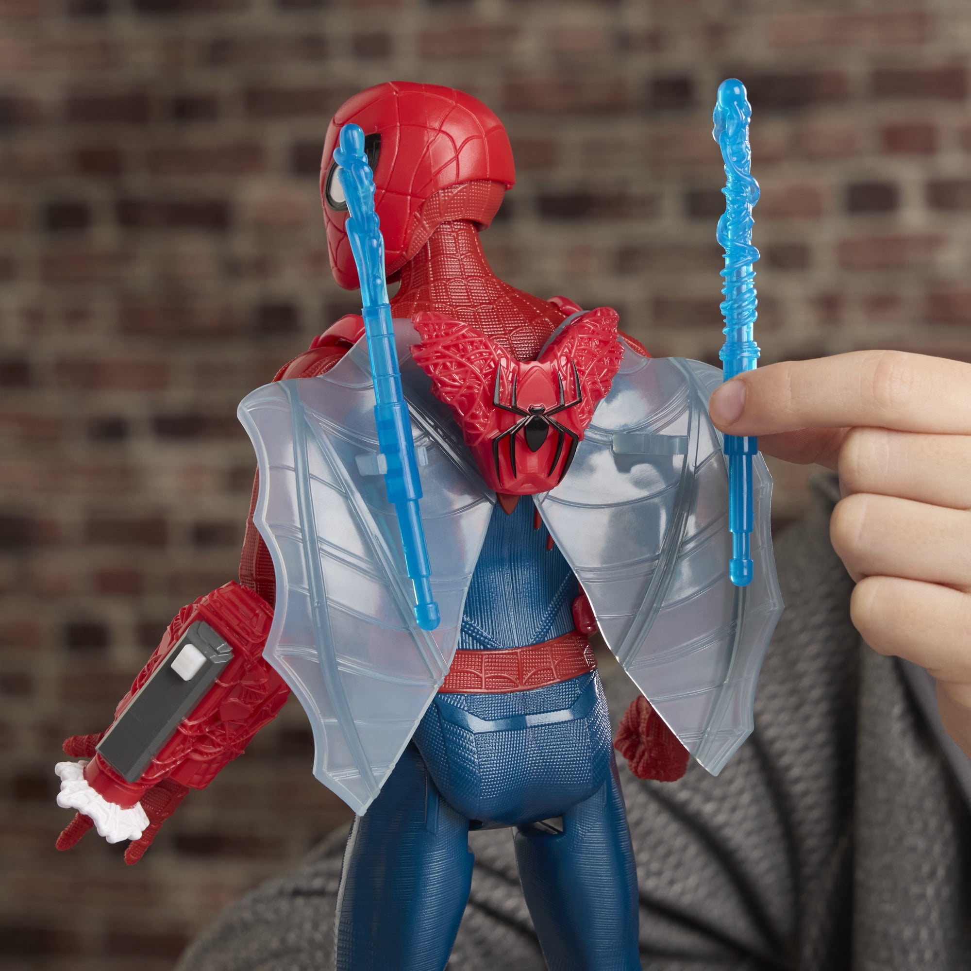 Marvel Spider-Man Brand New Day Titan Series Ultimate Web Gear Action Figure, 11.5 Inches