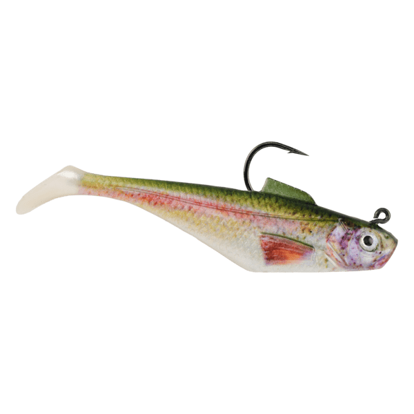 PowerBait Pre-rigged Swim Shad, 3Pk, 3" HD Rainbow trout