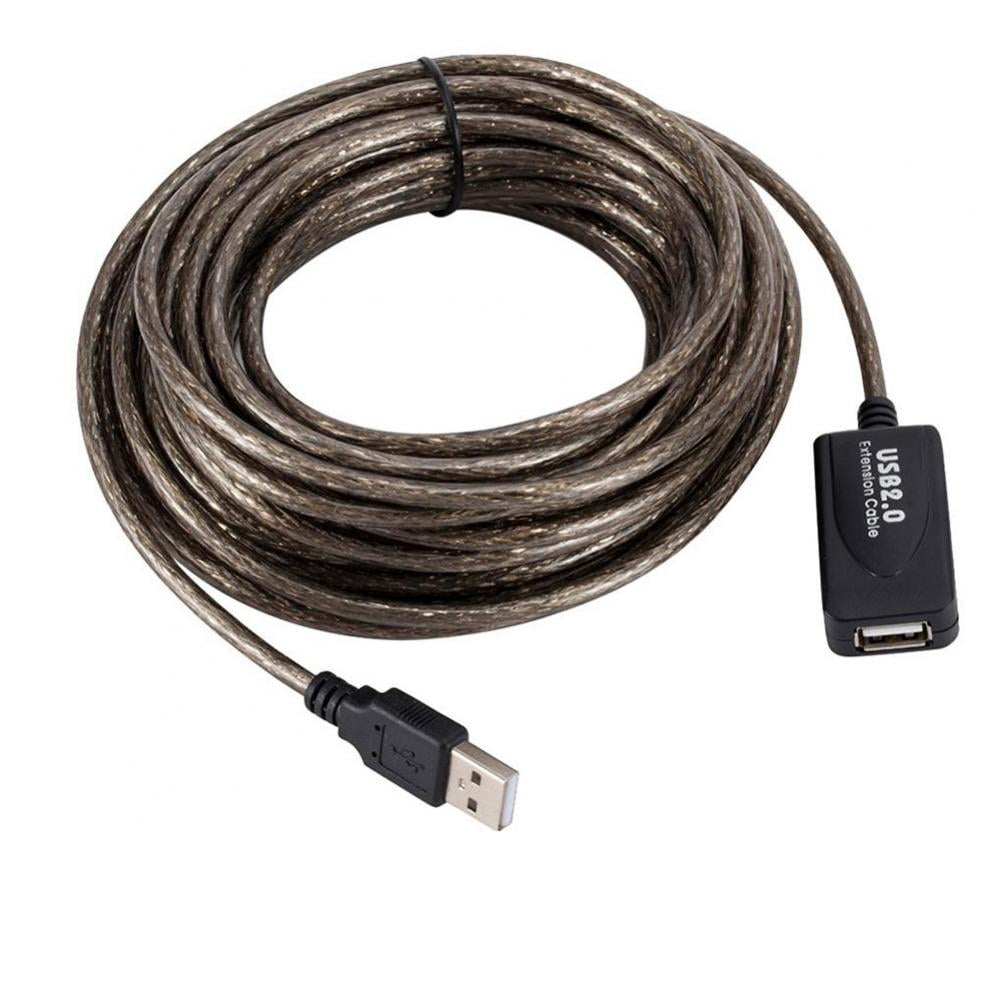 33ft Active/Amplified USB 2.0 A~B Printer/Device extra long Cable/Cord/Wire{AB 
