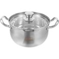 thumbnail image 3 of Multi-function Milk Pot Saucepan Covered Cooking Pot Stovetop Milk Pot Food Heating Pot, 3 of 9