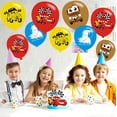 thumbnail image 4 of Globos de fiesta Fancigo de látex con temática de coches de 30 cm, 40 unidades, 4 of 4