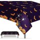 thumbnail image 1 of Halloween tablecloth, black Halloween tablecloth 130*220 cm, Halloween tablecloth, black spider web tablecloth, gothic Halloween tablecloth, Halloween, 1 of 4