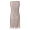 thumbnail image 5 of EHQJNJ Womens Dresses Winter Women's Spring and Autumn Fashion and Leisure Lace Chiffon Dress Two Piece Set Casual Dresses for Women 2024 Trendy Fall Plus Size Green Velvet Dress, 5 of 8
