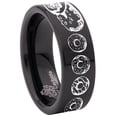 thumbnail image 6 of Donut Tungsten Carbide Ring, 6 of 9