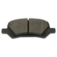 thumbnail image 2 of TRQ Rear Posi Ceramic Disc Brake Pad Kit for Toyota Venza Brand New BFA73418, 2 of 6