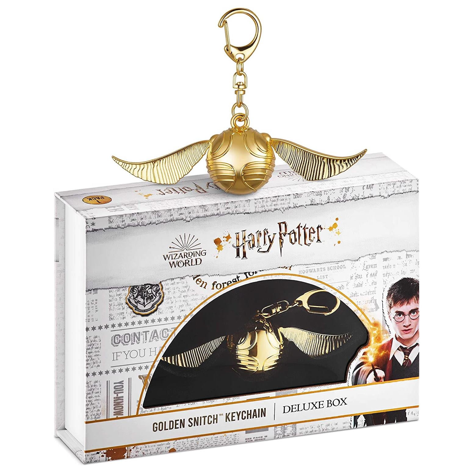 Harry Potter Golden Snitch Bag Charm ~ Keyring ~ Zipper Pull 