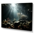thumbnail image 2 of Designart "Revealing Nature'S Beauty In Deep Sea Diving" Coastal Coral Under Water Wall Art Prints, 2 of 7