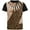 Multicolor, variant on Halloween Caveman Costume FB All Over Mens Black Back T Shirt Multi MD