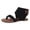 Black, variant on CHOII 2024 Summer New Large Size Thong Shoes Women Outdoor Wear Flat Leisure Beach Sandals Flip Flops for Women Thong Sandals Ankle Strap Sandals,Black/9