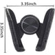 thumbnail image 2 of Bling Car Phone Holder Mini Car Dash Air Vent Soporte de teléfono automático Universal 360 ° Ajustable Crystal Auto Car Stand Phone Holder Accesorios de automóvil para mujeres y niñas Adepaton WMZL-1779-1, 2 of 6