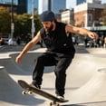thumbnail image 3 of Men's Breathable Hop Hat, Lightweight Mesh Adjustable Quick Drying Sun Hat, Heat Dissipation Travel Sport Beach Cap with UV Protection for Outdoor Activities, 3 of 3