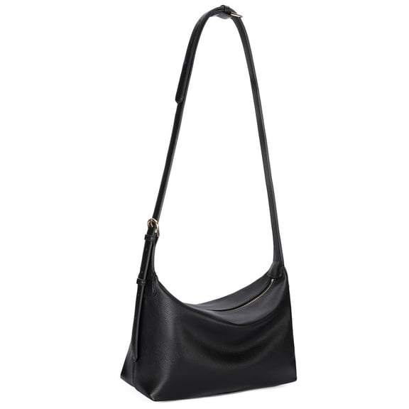 FALAN MULE Hobo Bags for Women Soft Foldable Leather Tote Crossbody Purses Stylish Slouchy Shoulder Handbag