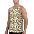 thumbnail image 2 of KLL Retro Bike Print Men's Muscle Gym Workout Stringer Tank Tops Bodybuilding Fitness T-Shirts Tank Tops Men-4X-Large, 2 of 7