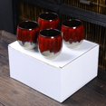 thumbnail image 1 of Ceramic Kiln Change Espresso Cup Set Japanese Style Tea Cup Master Single Cup Creative Big Belly Water Cup, 1 of 6
