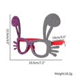 thumbnail image 5 of 2022 Easter Glasses Egg Bunny Glasses Frame Kids Party Decorative Glasses Set, 5 of 5