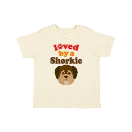 

Inktastic Shorkie Dog Shih Tzu Yorkie Gift Toddler Boy or Toddler Girl T-Shirt