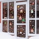 thumbnail image 2 of Pegatinas de ventana de Feliz Navidad, pegatinas de pared impermeables de Papá Noel para el hogar, supermercado, habitación, decoración navideña, Feliz Año Nuevo, 2 of 4