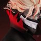 thumbnail image 5 of Disfraz de cosplay de Dandadan Okar Ken Takakura, peluca, máscara, poderes de abuela turbo, uniforme de cuello negro, cabello corto rizado, traje de Halloween, 5 of 5