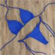 thumbnail image 1 of Traje de baño de bikini sexy para mujer con tirantes divididos y ajustable, conjunto de traje de baño multicolor, 1 of 5