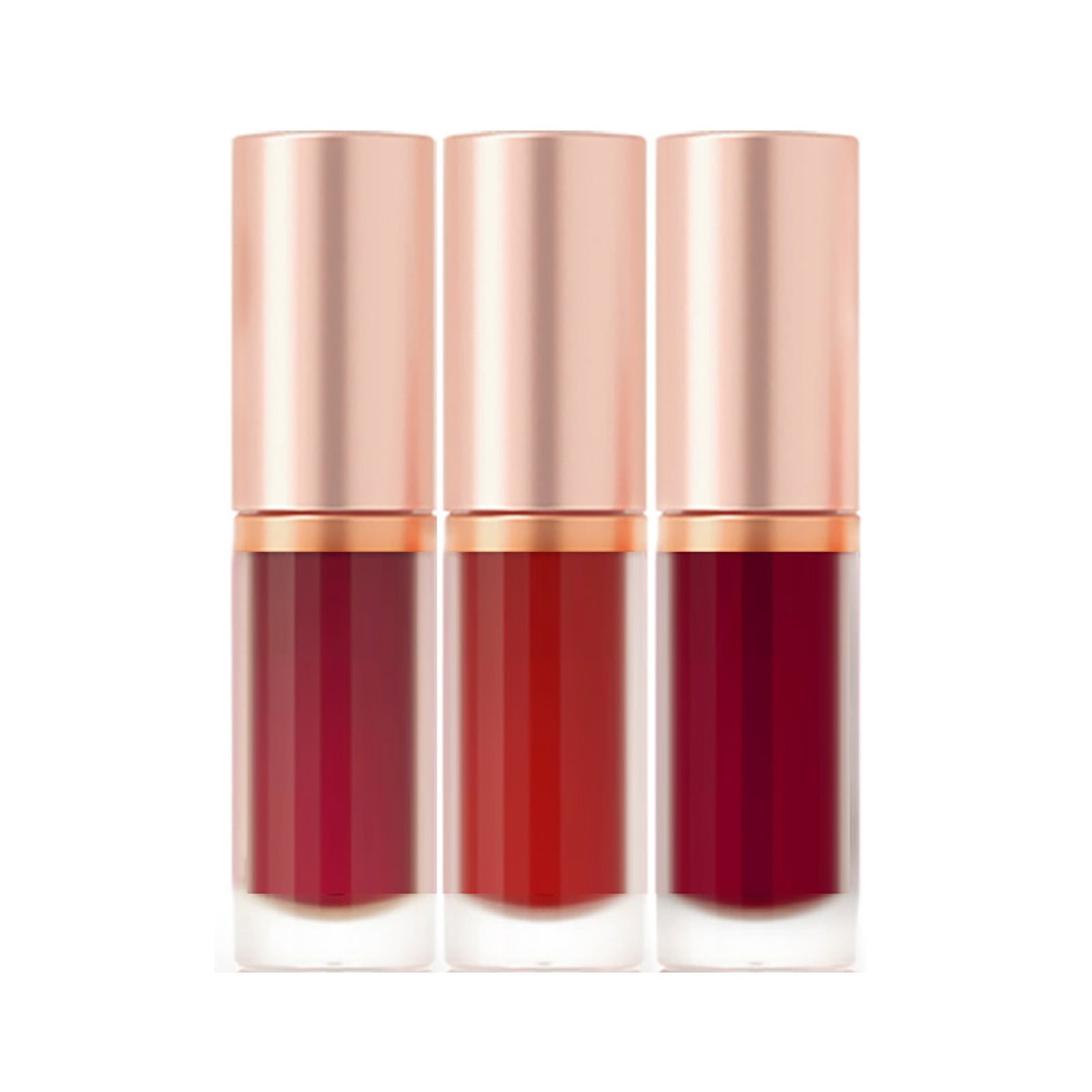 Wiueurtly Mini Lip Balm 3 Pack Lipstick Velour Lip Gloss Does Not Fade