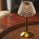 thumbnail image 4 of pstuiky Lámpara de escritorio de cristal lámparas de mesa dormitorio patio terraza lámparas LED lámparas de mesa de bar lámparas de escritorio lámparas de noche restaurante, 4 of 7