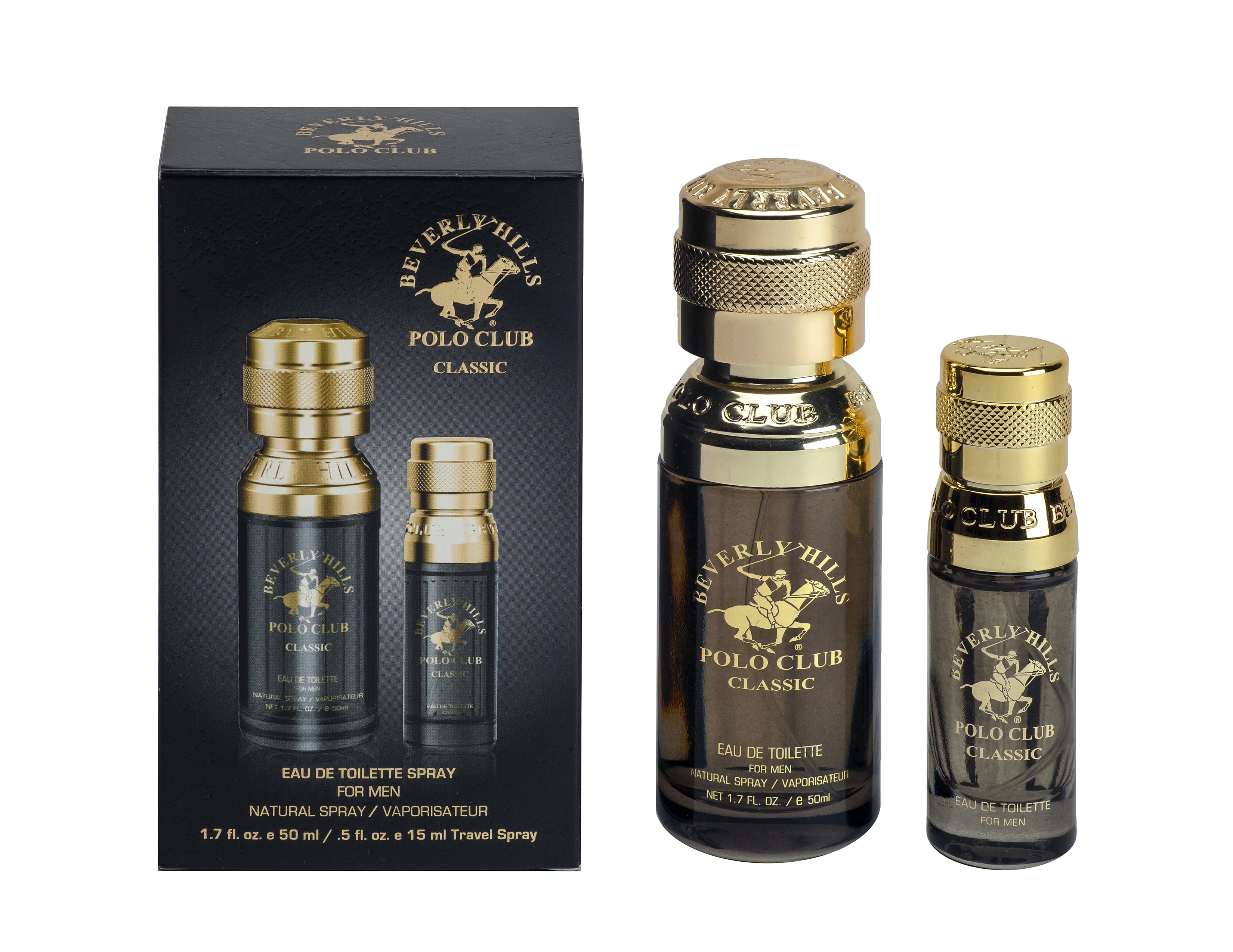 BHPC Gold by Beverly Hills Polo Club 3.4 oz Eau de Toilette Spray for Men Walmart