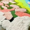 thumbnail image 4 of Ukeler Floral Moss Decor Area Rugs for Girls Soft Shag Bedroom Rugs Non Slip Cozy Plush Floor Mat Throw Rugs for Kids Bedroom Decoration 55''×27'', 4 of 7