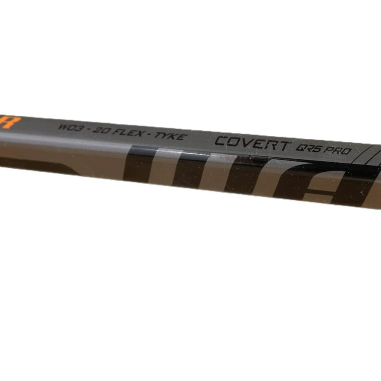 Warrior QR5 Pro Covert 20 Flex Composite 1-Piece Hockey Stick, W03