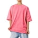 thumbnail image 1 of Blusas y camisas de manga corta y cuello redondo para hombre, blusas casuales de color liso brillante para hombre, blusas de manga corta y cuello redondo para hombre., 1 of 5
