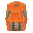 thumbnail image 3 of Guide Gear Men's Upland Vest Khaki/Blaze MEDIUM, 3 of 9