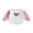 Pink, variant on Bagilaanoe Baby Girl Oversized Romper Sweatshirt Newborn Long Sleeve Bodysuits Butterfly Embroidery Pullover 3M 6M 12M 18M Infant Casual Tee Tops