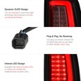 thumbnail image 2 of VIPMOTOZ Premium OLED Neon Tube Tail Light Lamp For 2013-2018 RAM 1500 2500 3500 - [Factory LED Model] - Matte Black Housing, Smoke Lens, Driver & Passenger Side, 2 of 7