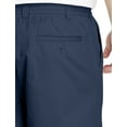 thumbnail image 3 of Elastic-Waist Cotton Shorts Navy 4XL, 3 of 6