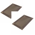 thumbnail image 1 of Oleegame 2 Pcs Napperons Élégants Napperons en PVC Tissé Vinyle pour Table à Manger, 1 of 9